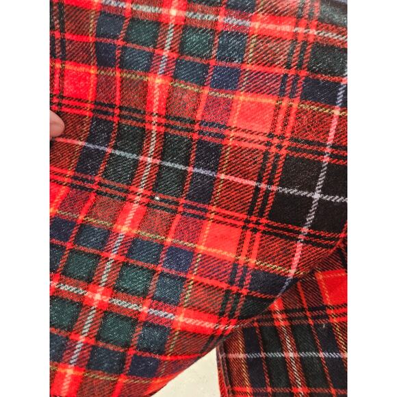 Vintage Pendleton Wool Tartan Plaid Christmas Holiday Scarf - Picture 4 of 8